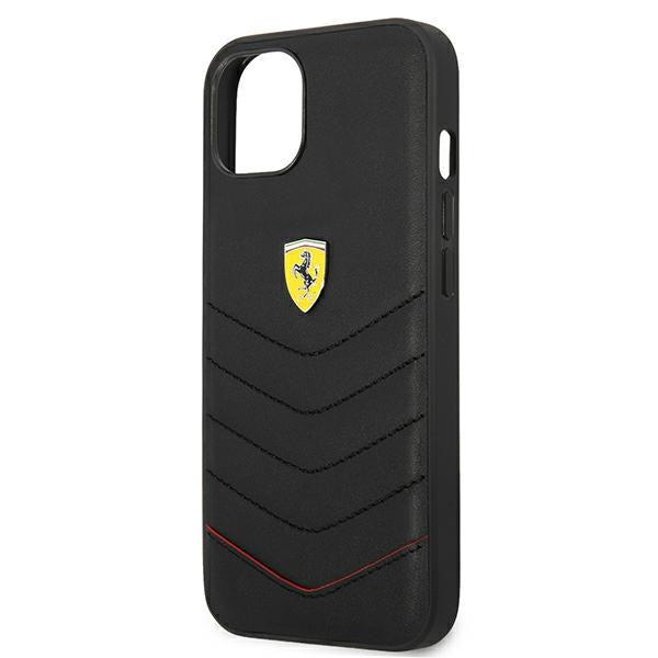 Ferrari FEHCP13SRQUK iPhone 13 mini 5.4&quot; black/black hardcase Off Track Quilted