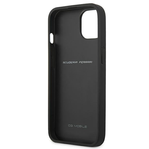Ferrari FESAXHCP13SRE iPhone 13 mini 5.4" red/red hardcase On Track Carbon Stripe