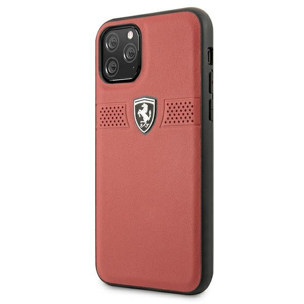 Ferrari FEOBAHCN58RE iPhone 11 Pro 5.8&quot; red/red hardcase Off Track Leather