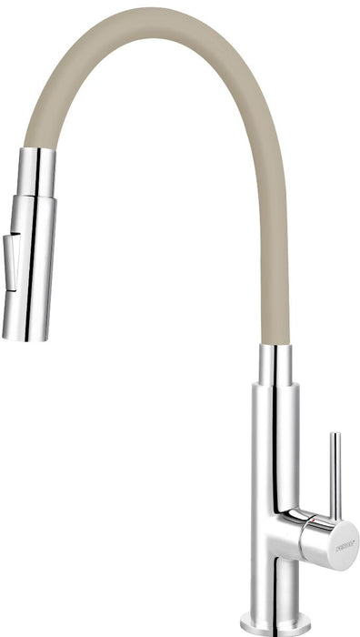 STANDING MIXER FLEXIBLE SPOUT BEIGE FERRO