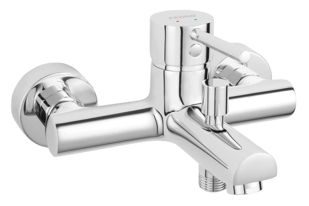 WALL-MOUNTED BATH/SHOWER MIXER FIESTA