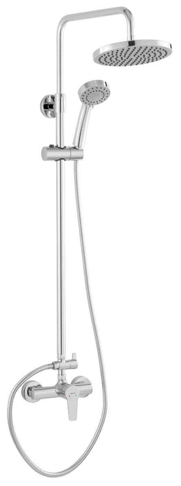 SHOWER SYSTEM WITH RENNTO FERRO MIXER