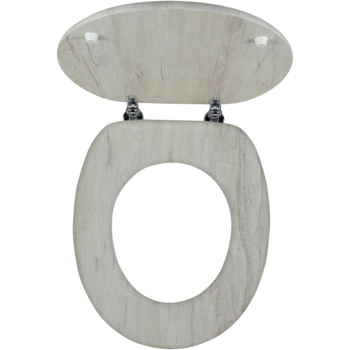 TOILET BOARD MDF WHITE OAK