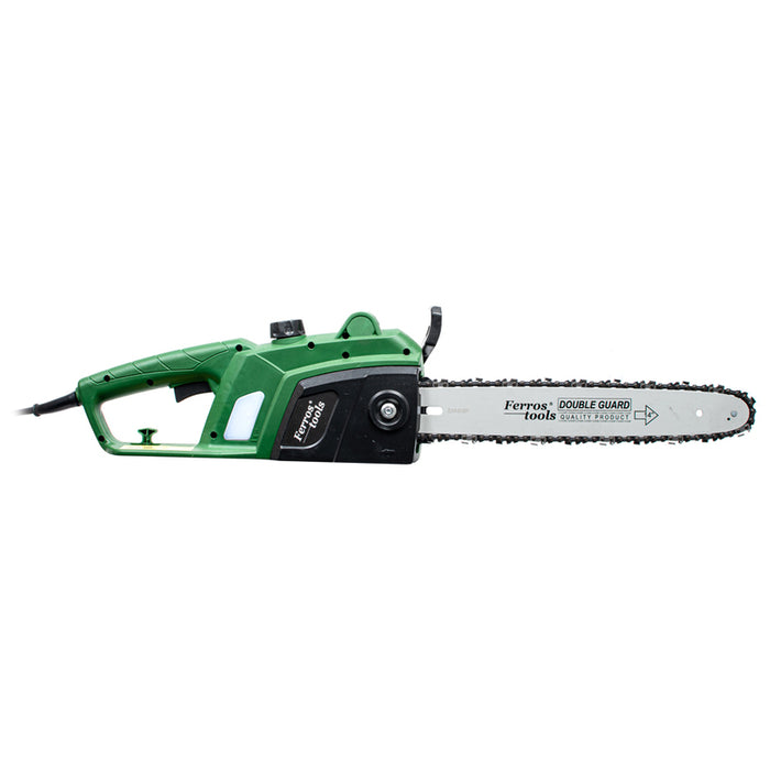 ELECTRIC CHAIN SAW FERROS TOOLS 2000 W, BAR LENGTH 35.00 cm