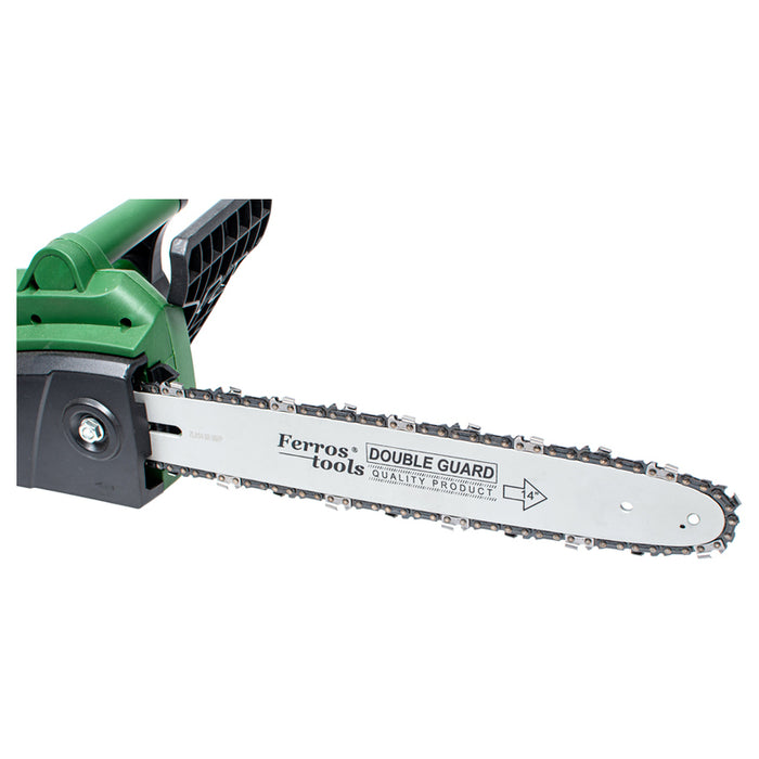 ELECTRIC CHAIN SAW FERROS TOOLS 2000 W, BAR LENGTH 35.00 cm