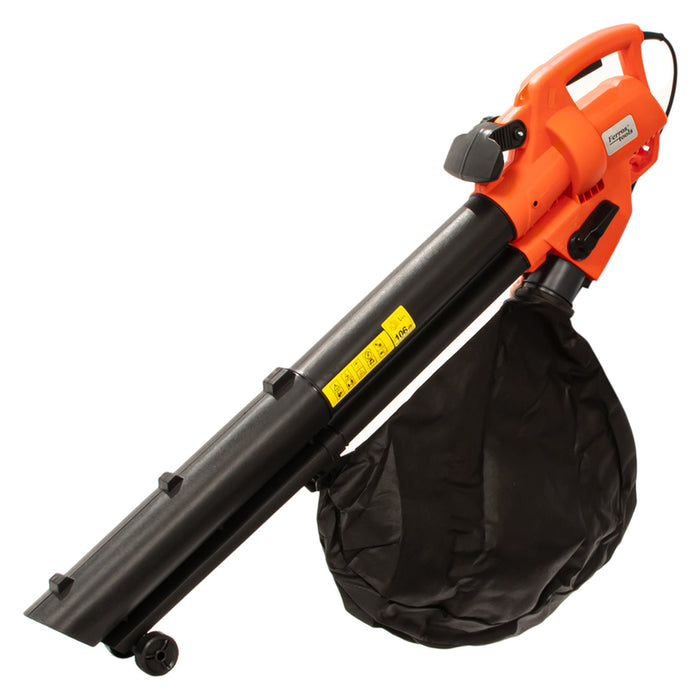 ELECTRIC LEAF COLLECTOR FERROS TOOLS 3000 W 3000 W, MAXIMUM BLOWING SPEED 270 km/h
