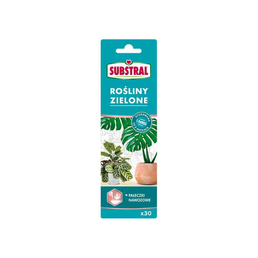 FERTILIZER ON STICKS FOR GREEN PLANTS 30PCS SUBSTRAL - Торове<<<Торове почви и тревни смески<<<Градина<<<Praktiker