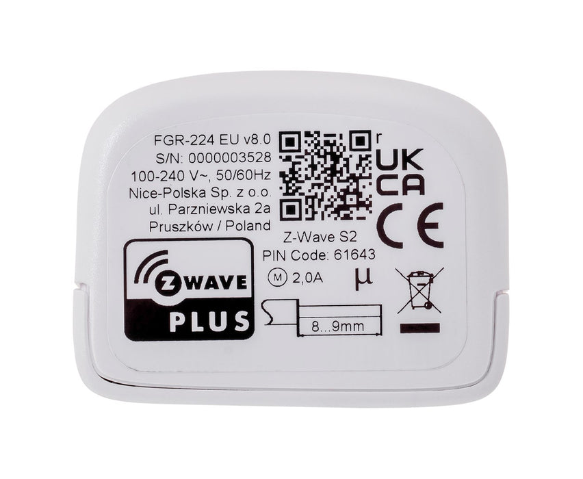 Fibaro FGR-224 blind/shutter accessory Shutter control
