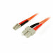 Fibre optic cable Startech 50FIBLCSC2 (2 m) - Компютър Кабели и адаптери<<<Компютри| Електроника<<<BigBuy&&&Мрежови