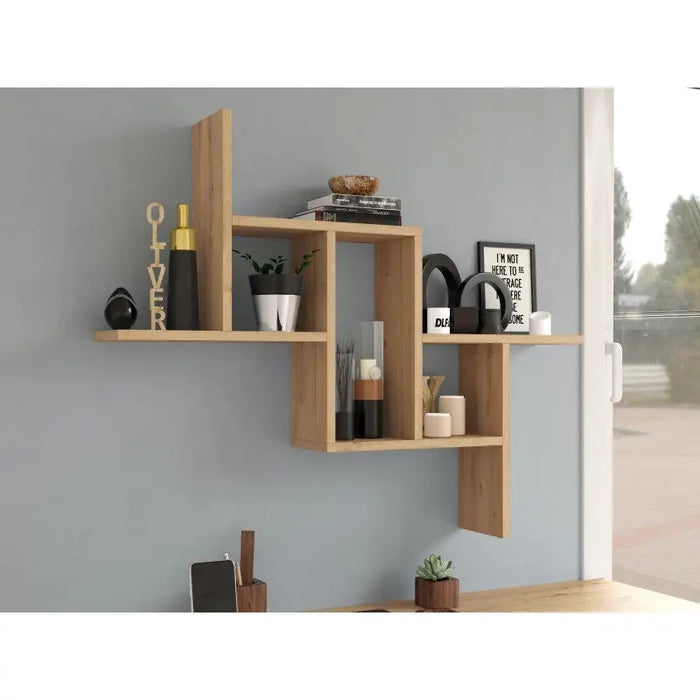 FIESTA hanging shelf 85x15x73.5 cm artisan - Furniture wooden shelvesPOL-DRE<<<Furniture shelvesPOL<<<ActionPL