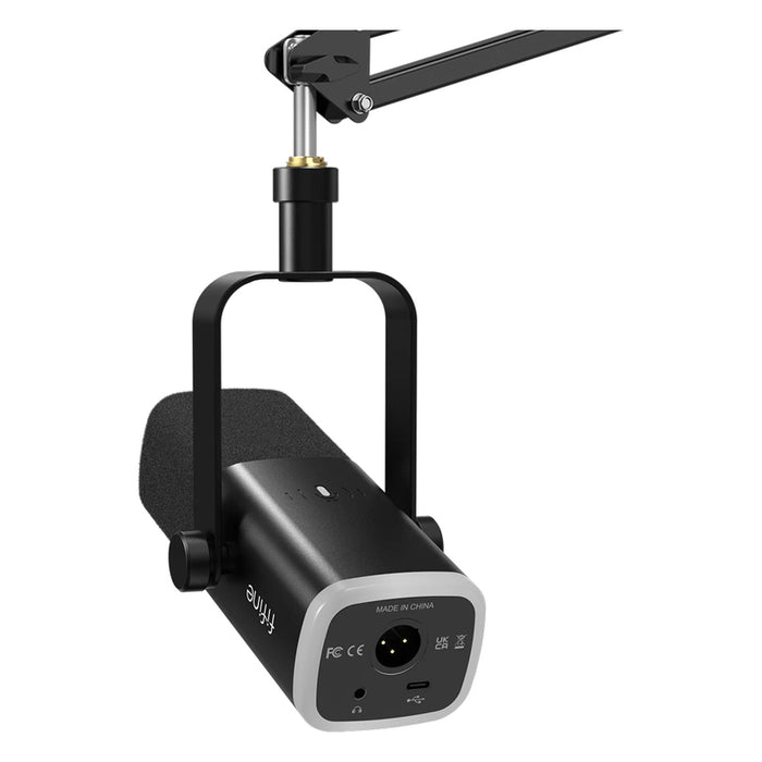 Fifine AM8T gaming microphone with boom arm (black)