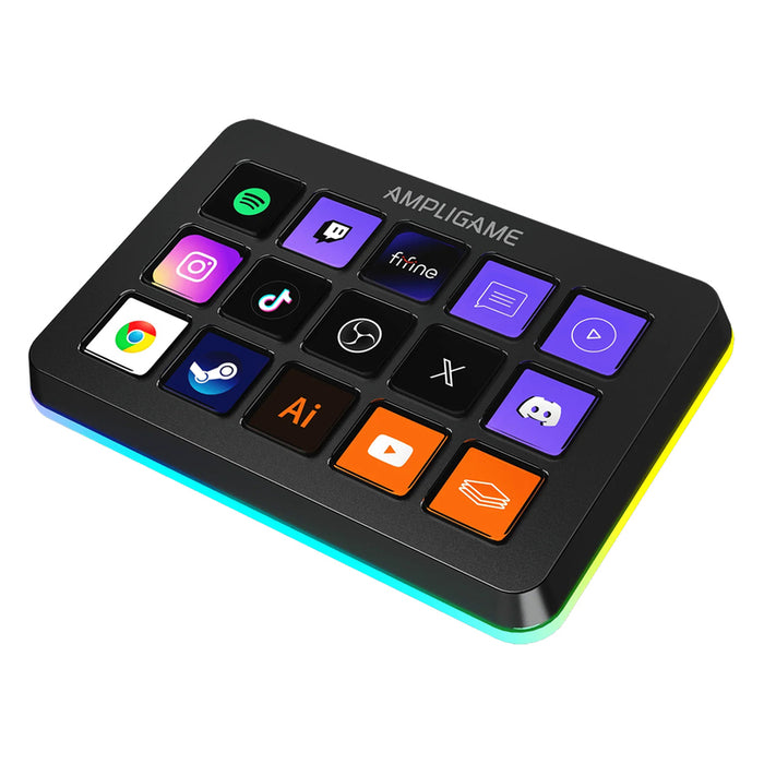 Fifine D6 streaming controller (black)
