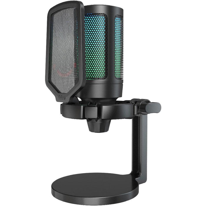 Desktop microphone FIFINE A6NEO RGB - Black