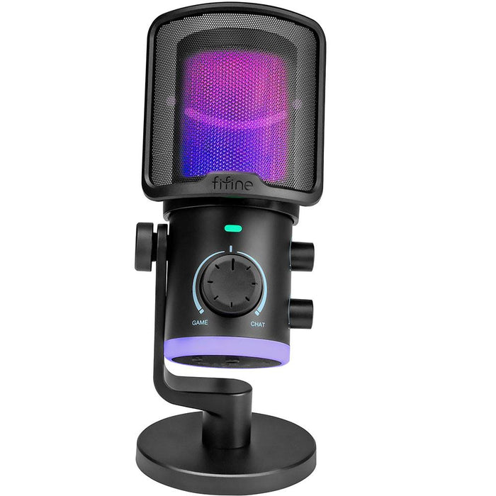 Desktop microphone FIFINE AM6 RGB - Black