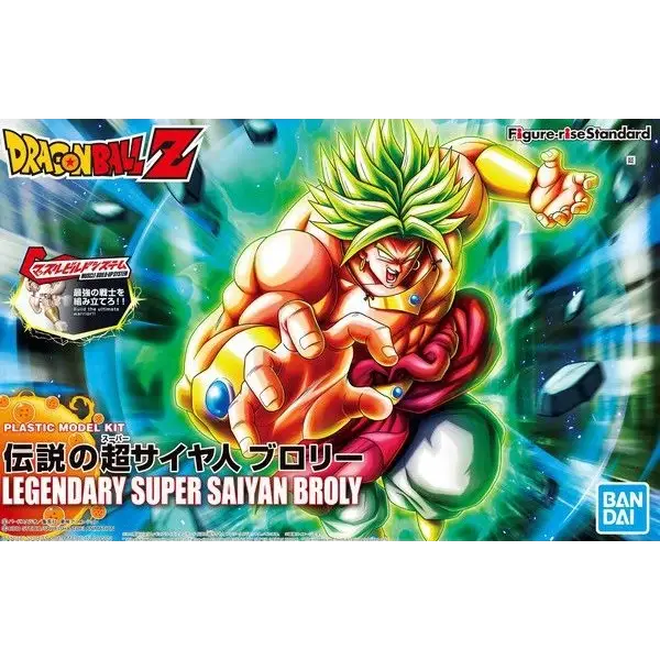 Figurine collector’s BANDAI FIGURE RISE DBZ LEGENDARY SUPER SAIYAN BROLY [NEW BOX] - CollectablesFIG-KOL<<<(Games