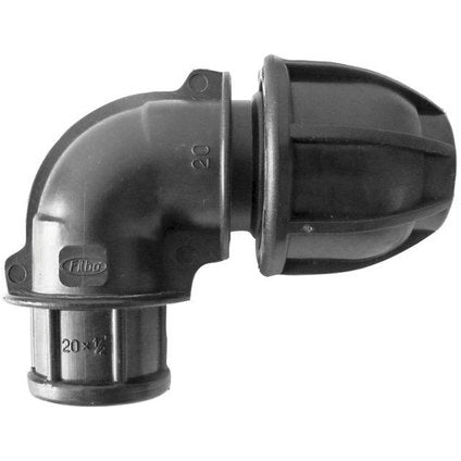 PE ELBOW QUICK CONNECTION F20 X 1/2 F FILBOPLAST