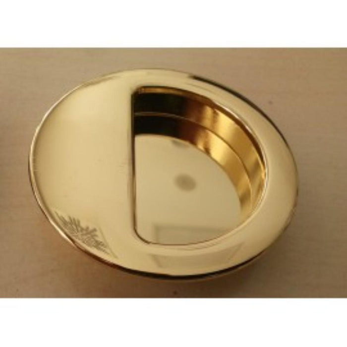 SLIDING DOOR HANDLE 57MM BRASS