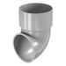 FINISHING ELBOW F80 GRAY DEVOREX CLASSIC - Аксесоари<<<Улуци,тръби и канали<<<Строителни материали<<<Praktiker