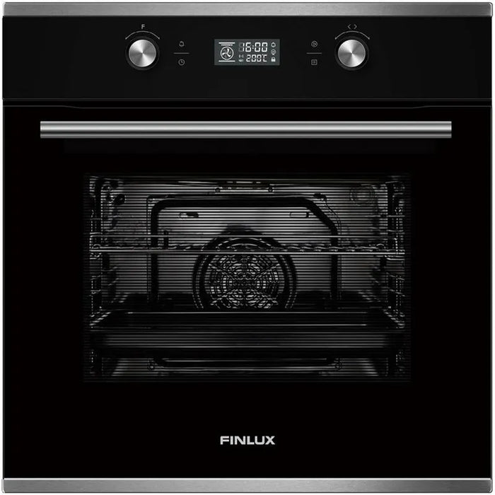 Built-in oven Finlux FX 965 A IX, 70, Push buttons, A, Water cleaning