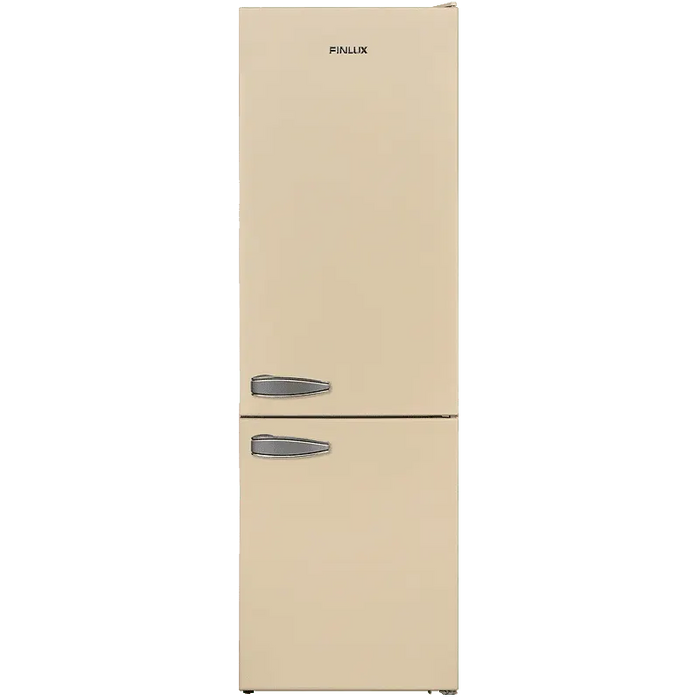 Fridge-freezer Finlux FXCA 31320 BEE RETRO, 268 l, E, Beige, Static