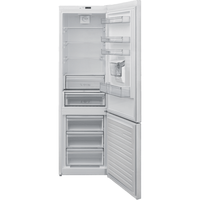 Fridge-freezer Finlux FXCA 3841WCE, 378 l, E, White, Static