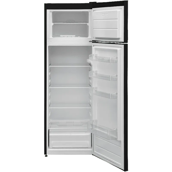 Top-loading refrigerator Finlux FXRA 28370 BKE, 243 l, E, Static, Black