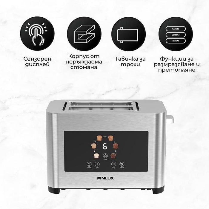 Toaster Finlux TD-850SS, 850 W