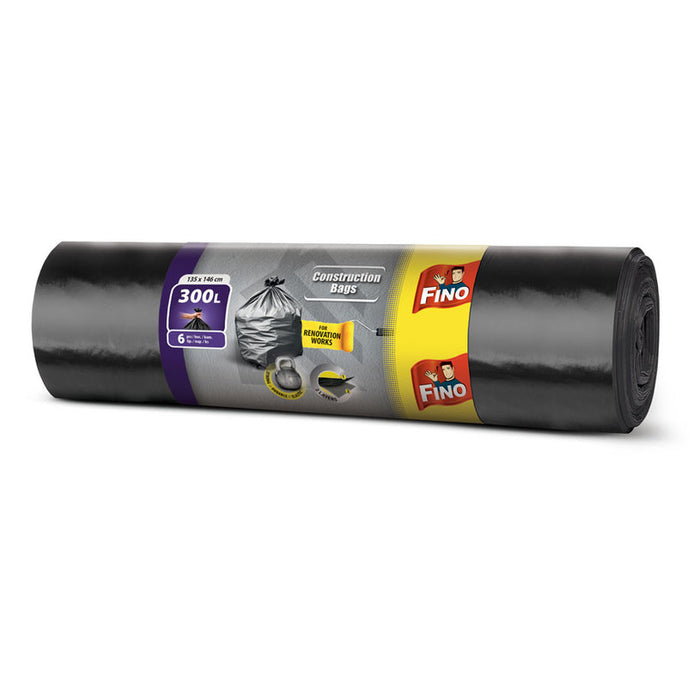 WASTE BAGS 300L 6 PCS FINO RENOVATION
