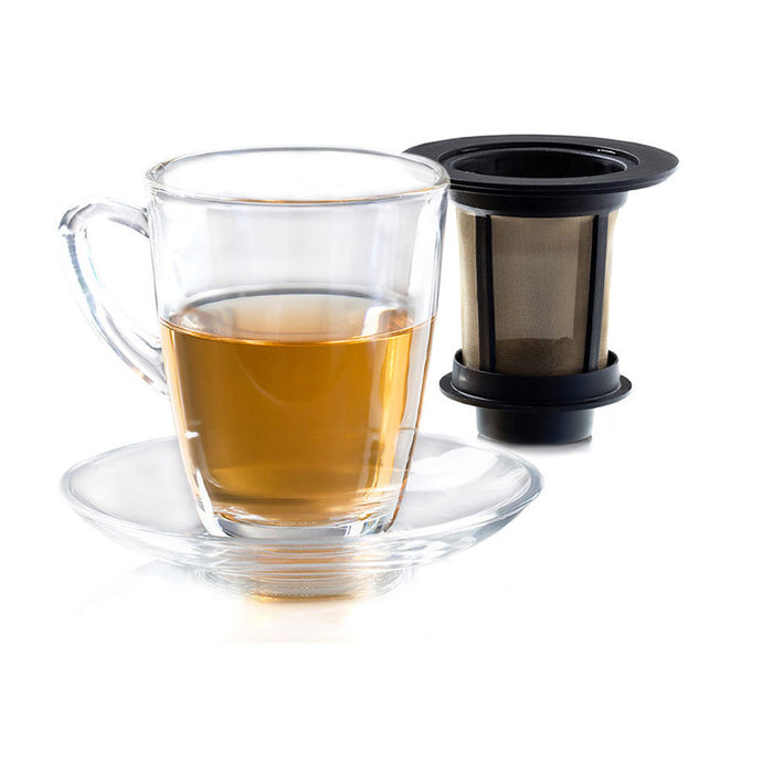 TEA FILTER SET WITH FINUM CUP Ч03