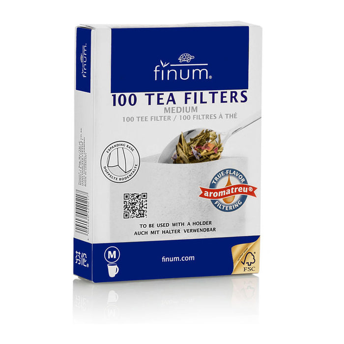 PAPER TEA FILTER "M" 10X13 CM. Ch05