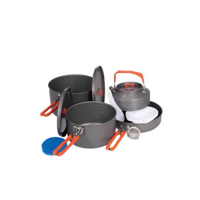 Fire- maple set of tourist dishes Feast 4- orange - Crockery and cutlerySUR-NIS<<<SurvivalSUR<<<ActionPL&&&Crockery
