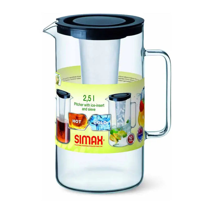 FIRE RESISTANT JUG WITH ICE COMPARTMENT 2.5 L SIMAX - Кани гарафи и бутилки<<<Домашни потреби<<<Кухня<<<Praktiker