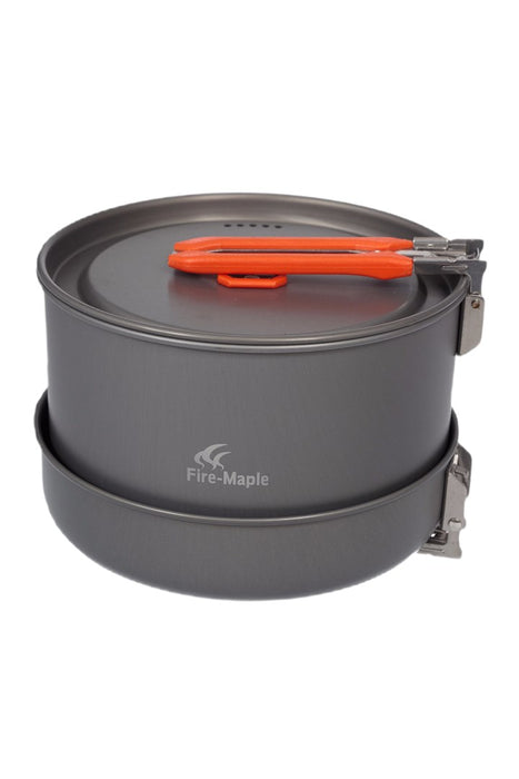 Fire- maple set of tourist dishes Feast 4- orange