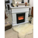FIREPLACE AND COVERING ART FLAME AMBASADOR WHITE&CRISTINA - Камини<<<Отопление Охлаждане и Вик<<<Praktiker