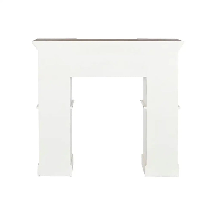 Fireplace Home ESPRIT White Natural Fir MDF Wood 120 x 29,5 x 116 cm - Декорация и Осветление<<<Дом