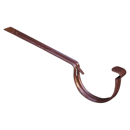 METAL CLIP FOR GUTTER 125 BROWN CIN 125 M FIRST PLAST