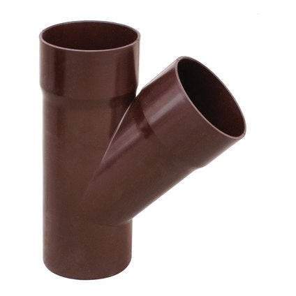 Y-ELBOW F 80 BROWN BRSM 80 M FIRST PLAST