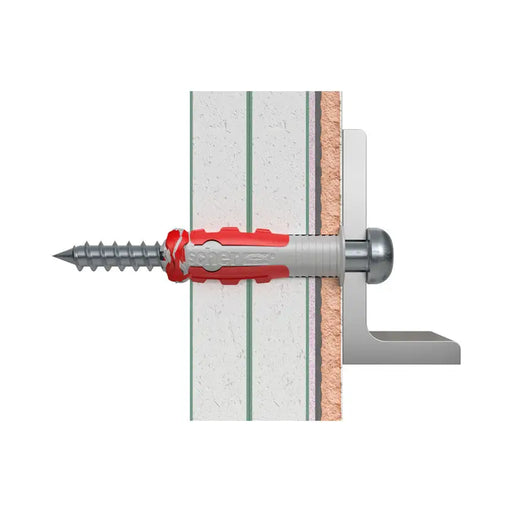 FISCHER DUOSEAL SCREW DOWEL - Комплекти дюбели<<<Дюбели<<<Инструменти и железария<<<Praktiker&&&Дюбели<<<Крепежни