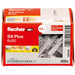 FISCHER SX PLUS EXPANSION DOwel 6X30 - Комплекти дюбели<<<Дюбели<<<Инструменти и