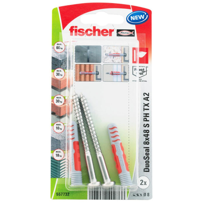 FISCHER DUOSEAL SCREW DOWEL