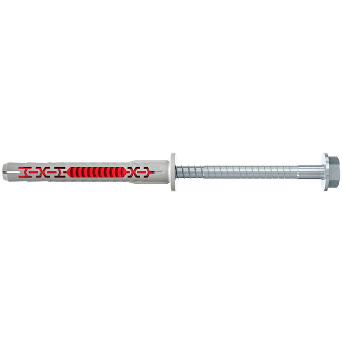 UNIVERSAL DOWEL WITH SCREW 10X80 FUS K 4 PCS. FISCHER DUOXPAND
