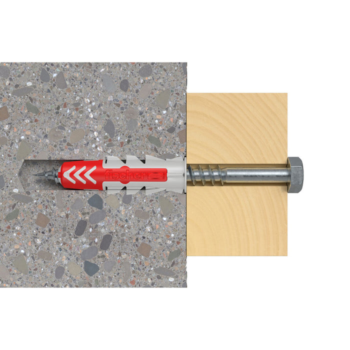 DOWEL WITH SUPPORT RING FISCHER DUOPOWER