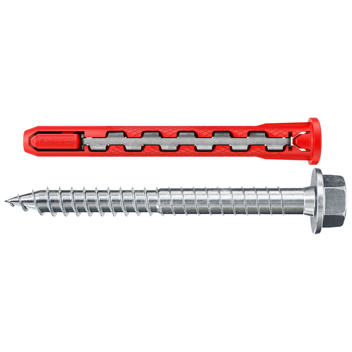 HYBRID FRAME DOWEL WITH SCREW 10X90 FUS K FISCHER 4 PCS