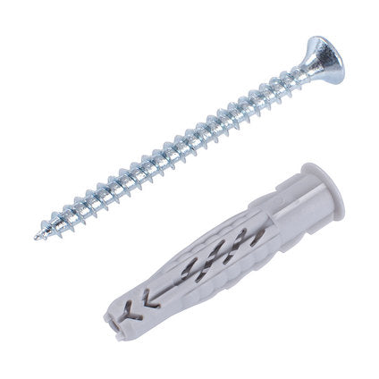 UNIVERSAL DOWEL WITH SCREW F5X30MM 10 PCS FISCHER UX RSK