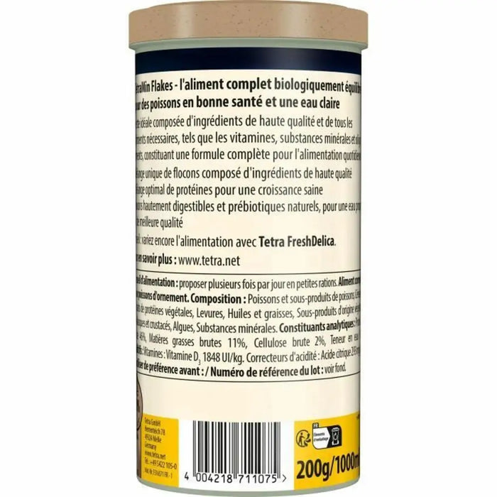 Fish food Tetra TetraMin Flakes 1 L - Домашни Животни<<<Дом Градина<<<BigBuy&&&Хранене на домашни любимци<<<Домашни