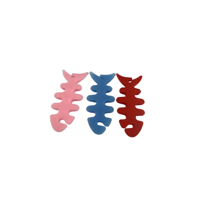 Fish-shaped headphone cable wrap - blue - Other cell phone equipment<<<HurtelXML