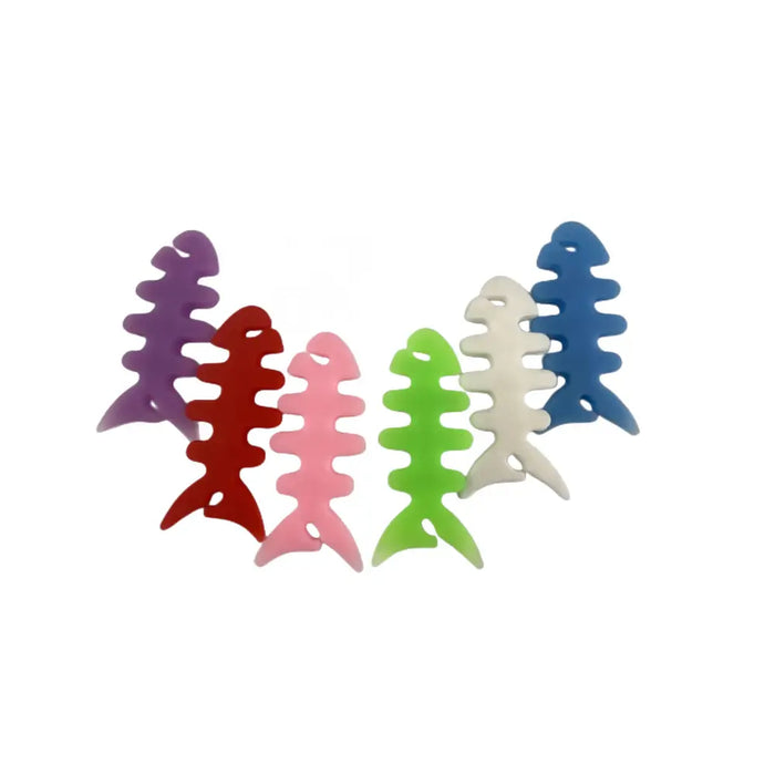 Fish-shaped headphone cable wrap - green - Other cell phone equipment<<<HurtelXML