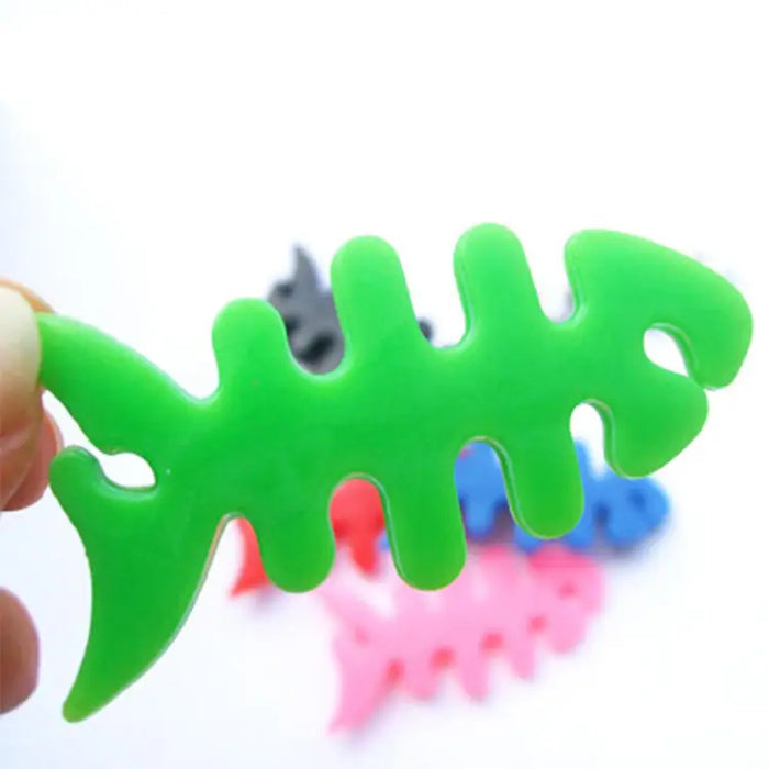 Fish-shaped headphone cable wrap - green - Other cell phone equipment<<<HurtelXML