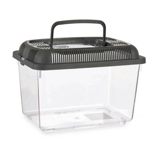 Fish tank Mascow Grey Plastic 7 L 20 x 20 x 30 cm With handle Large (8 Units) - Домашни Животни<<<Дом