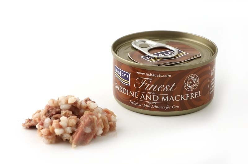 FISH4CATS Sardine and mackerel - wet cat food - 70g